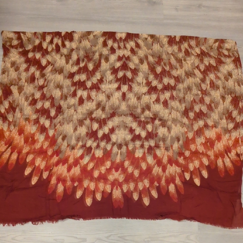 Victoria's Secret Red and Cream Fabric